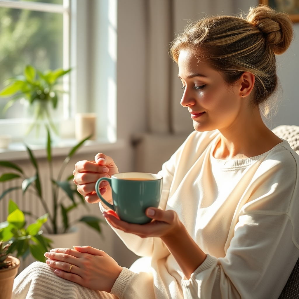 Morning wellness routine with LuluTox